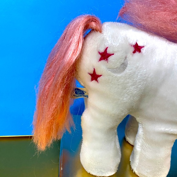 MY LITTLE PONY G1 VTG 1984 ORIGINAL HASBRO SOFTIES UNICORN MOONDANCER PLUSH PONY - Picture 8 of 14